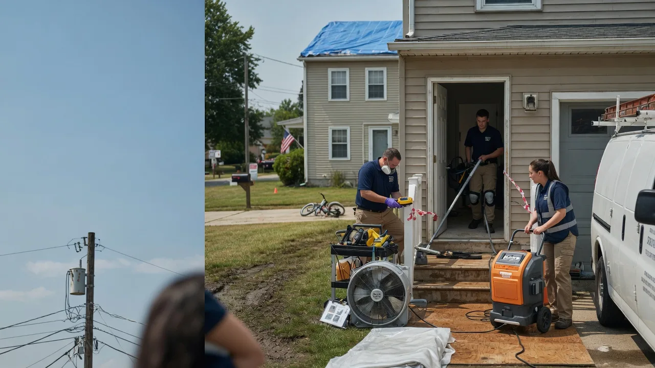 Water Damage Repair in Worth, IL near me